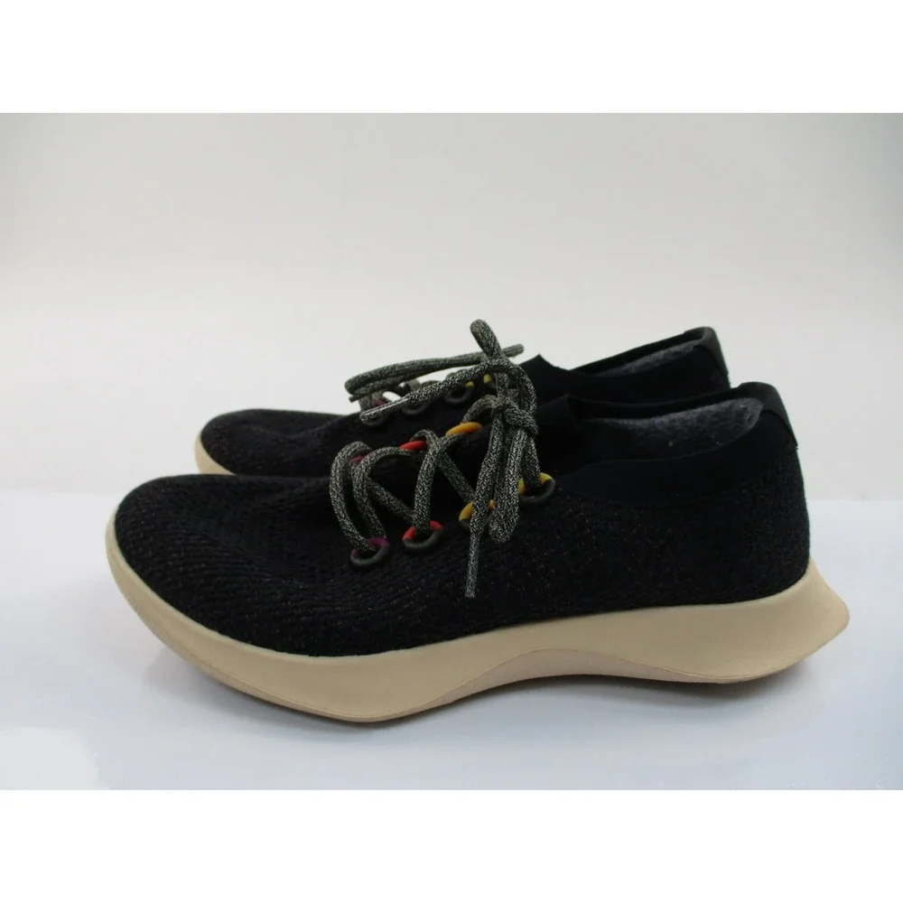 Allbirds Tree Dasher 2 Mens 10 Black Red Marl Running Shoes Sustainable Sneakers - Picture 3 of 10